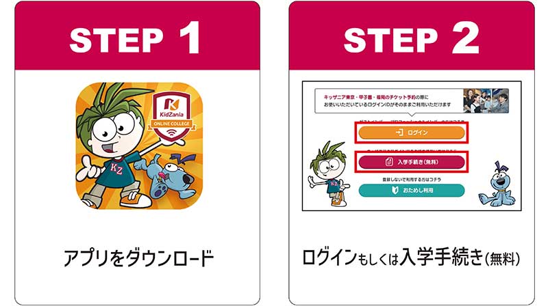 ステップ1・2