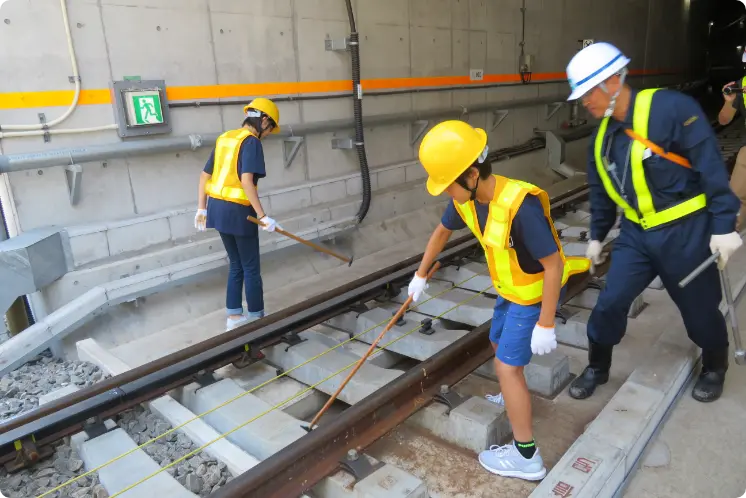 「Out of KidZania 東京メトロ～地下鉄の仕事体験～」