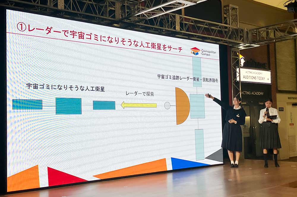 課題：宇宙ごみ