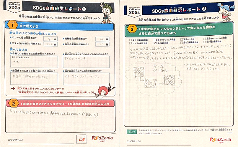 SDGs自由研究レポート2