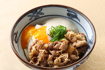 牛肉とろろ玉