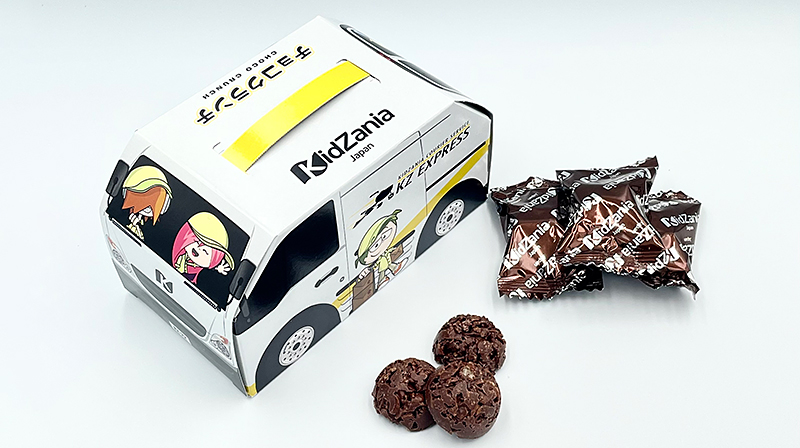 宅配車チョコクランチ