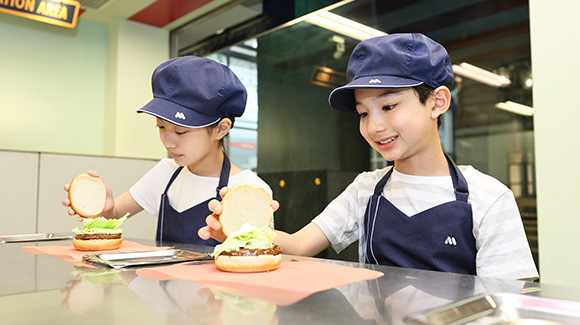 ハンバーガーショップ