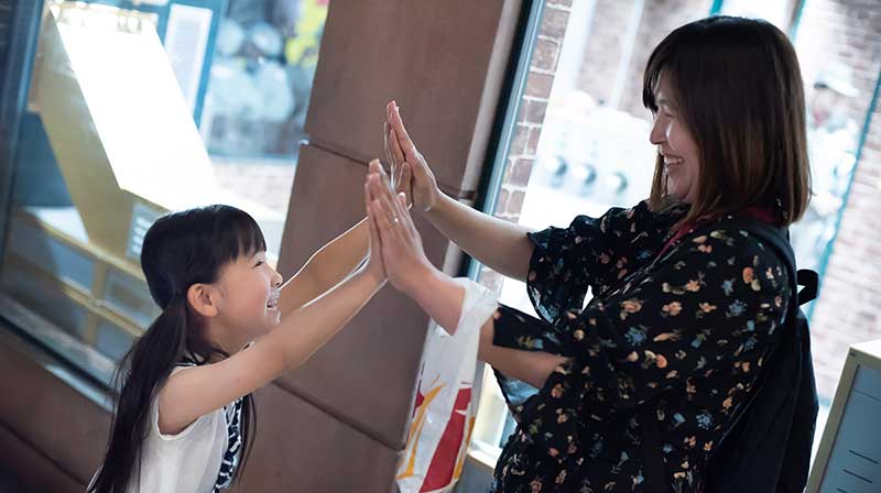 保護者の過ごし方