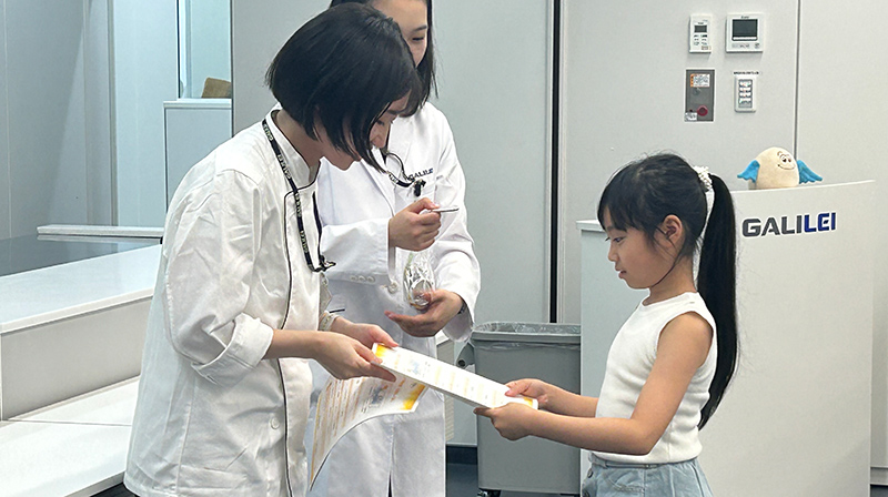 「冷蔵のしくみ」に関するテスト 結果は全員満点！
